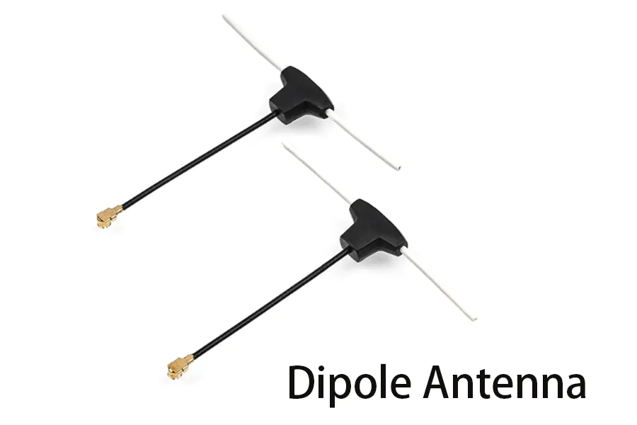 Two identical conducting components, such as metal wires or rods, are frequently found in dipole antennas.