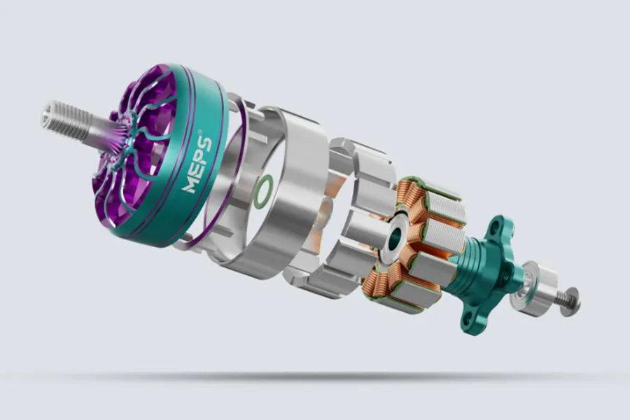 The-motor's-stationary-component-known-as-the-stator-is-made-up-of-several-metal-coils