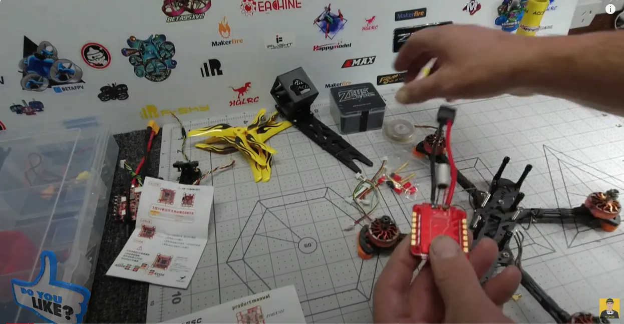 A comprehensive guide of FPV Drone Building