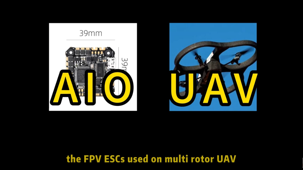Can FPV ESCs be used on UAVs?