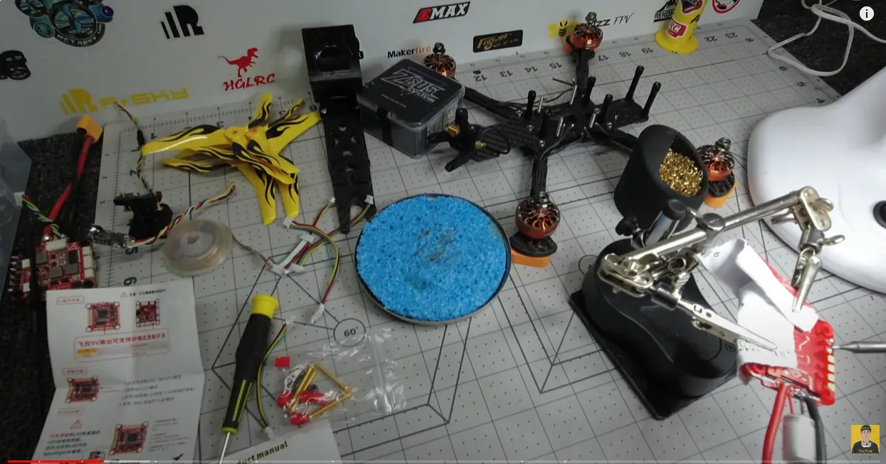 A comprehensive guide of FPV Drone Building