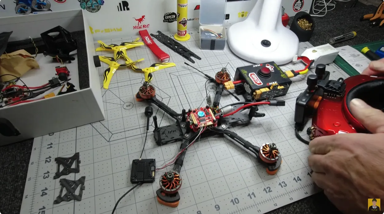 A comprehensive guide of FPV Drone Building