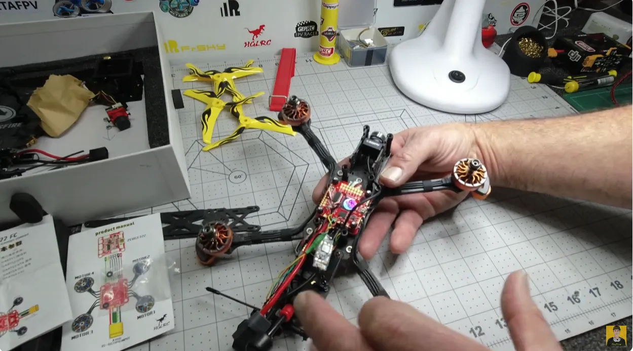 A comprehensive guide of FPV Drone Building