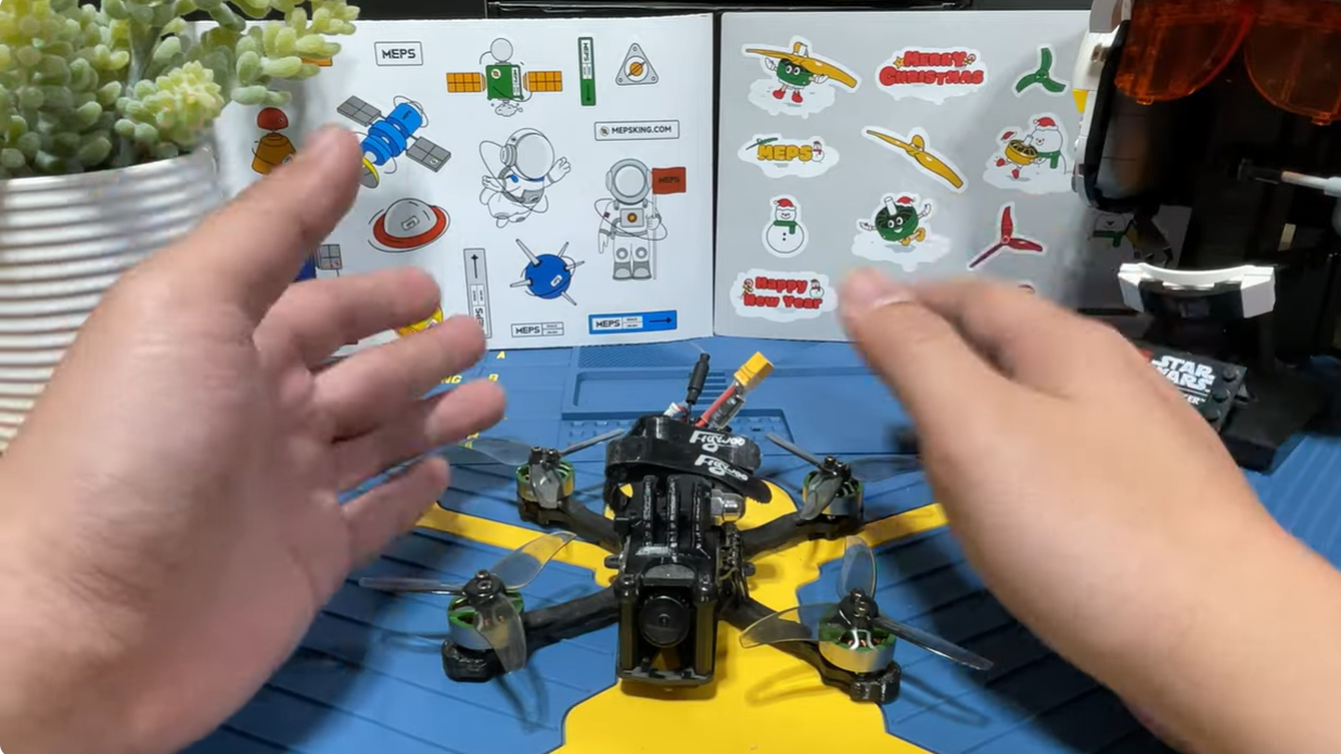 Building a 2.5 Inch Drone with Meps 1404 Motors