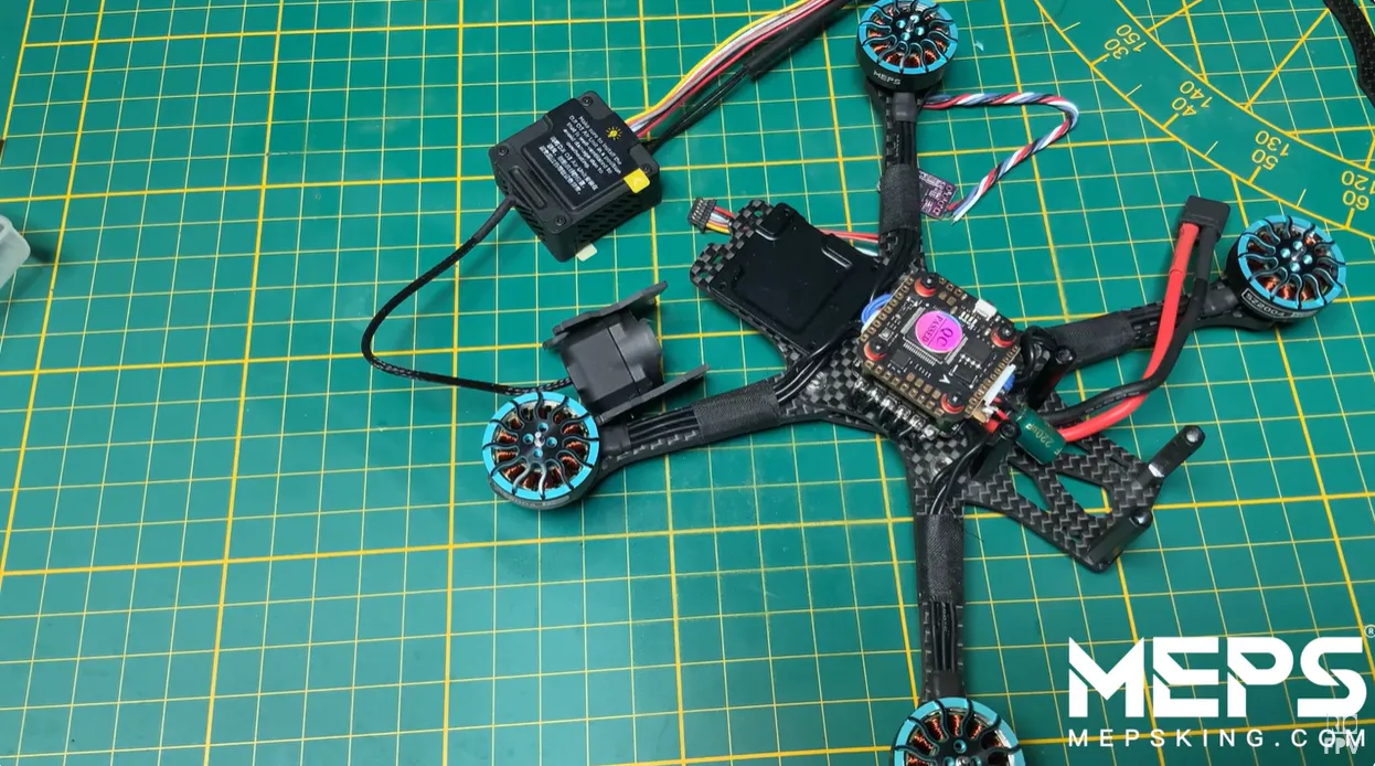 Building an Apex 4 Drone with MEPS 2004 motor: Step-by-Step Guide