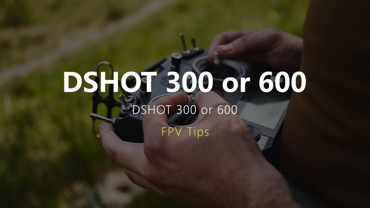DSHOT300 vs DSHOT600, What are the Difference Between Them?