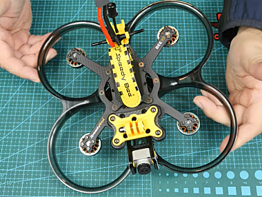 How to mount a 3.5″ cinewhoop with MEPS 2004 motor