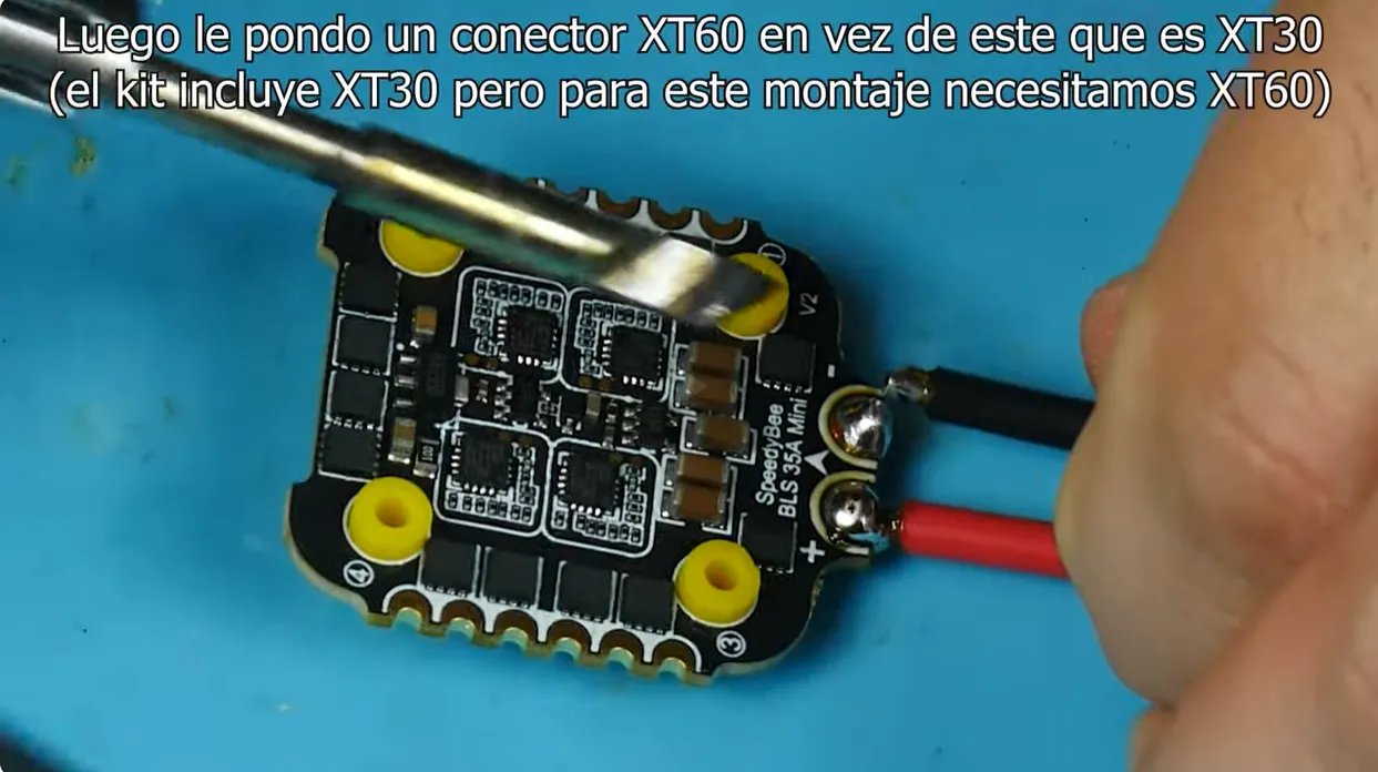 How to mount a 3.5" cinewhoop with MEPS 2004 motor