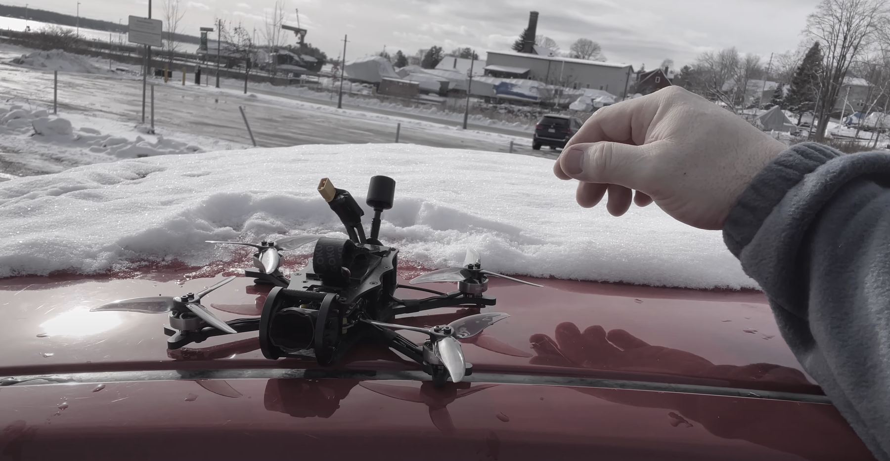 Hugh’s AOS 3.5 FPV Drone Test Flight Review: With MEPS 1404 whoop motor