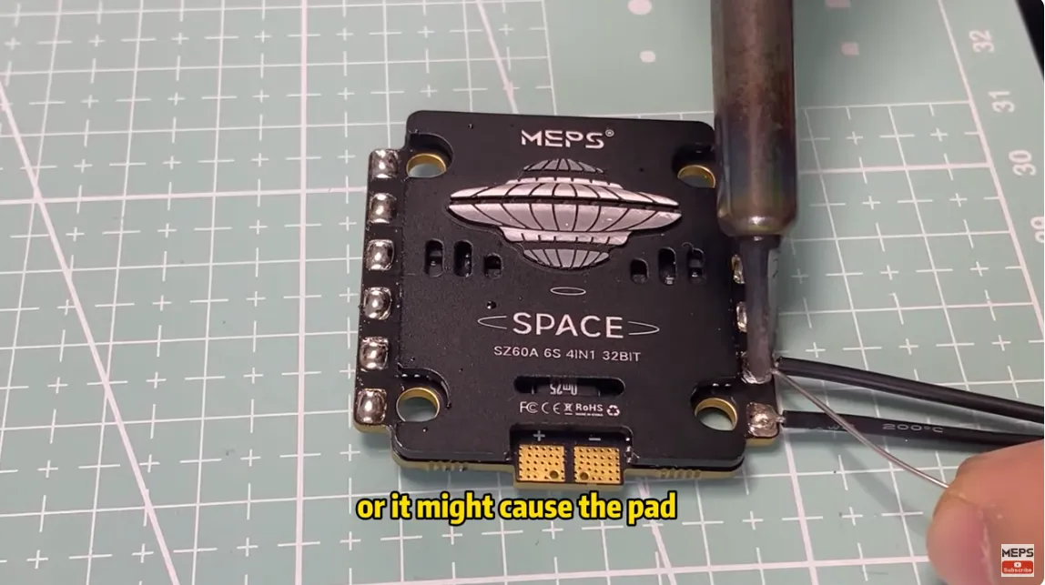 The Soldering Tips for FPV Drone