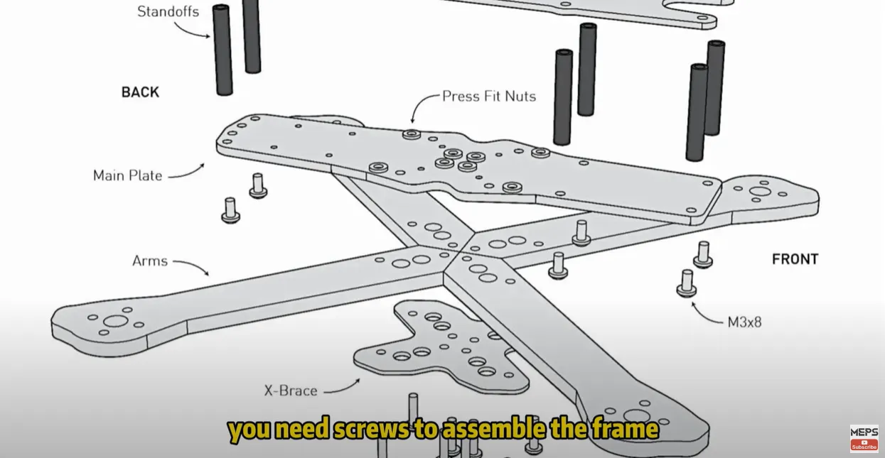 Understanding FPV Assembly: A Guide to fpv drone Screws