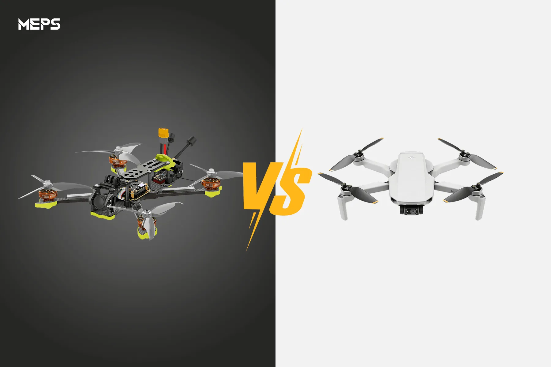 What is the difference between FPV and normal drones