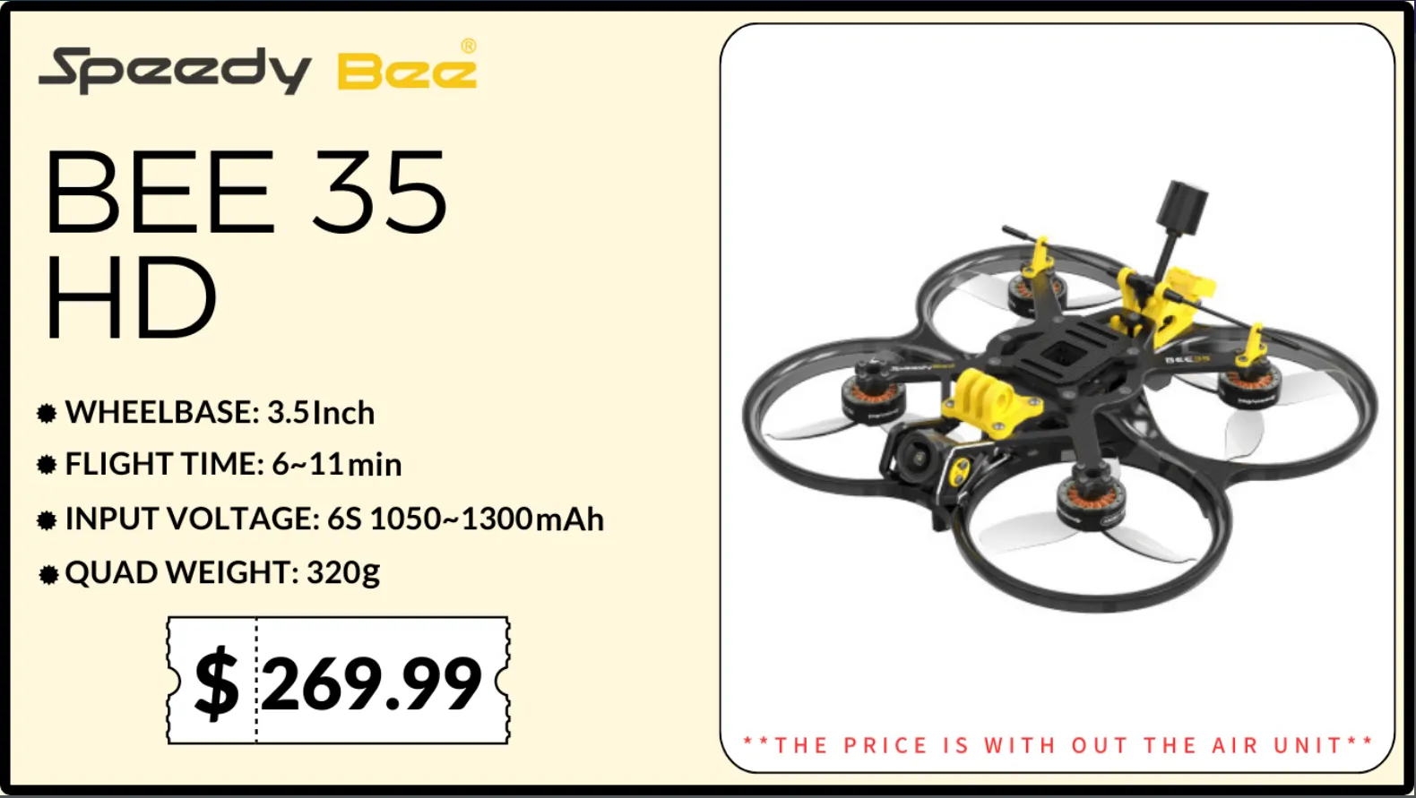 SpeedyBee BEE35 HD