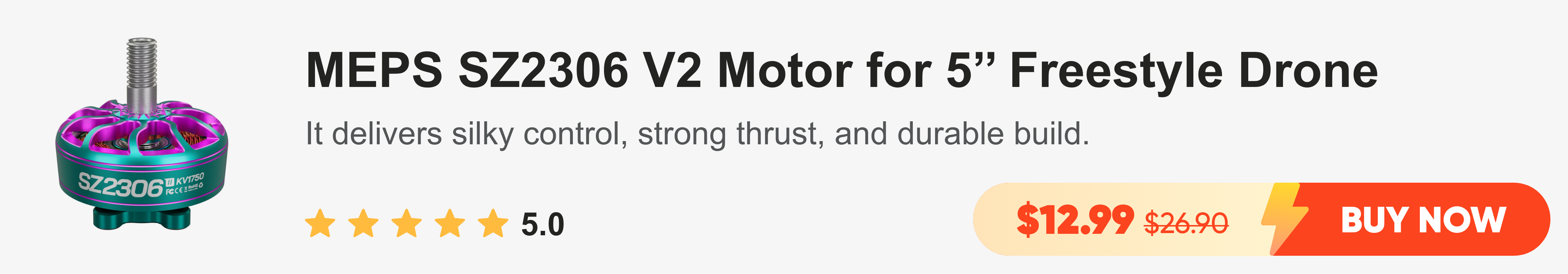 MEPS SZ2306 V2 Motor for 5’’ Freestyle Drone
