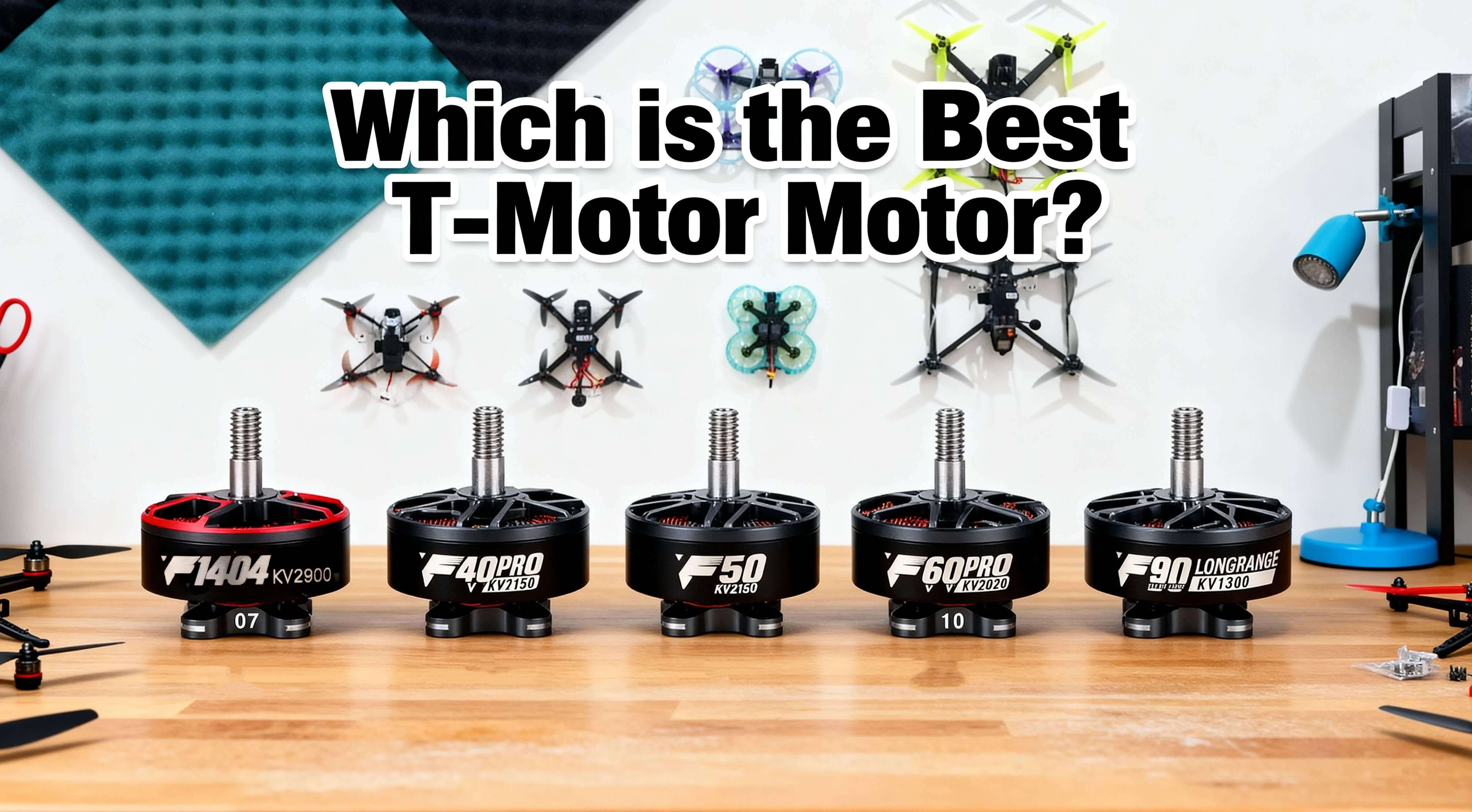 Best 5 T-Motor Motors for Freestyle, Racing & Long-Range FPV Drone