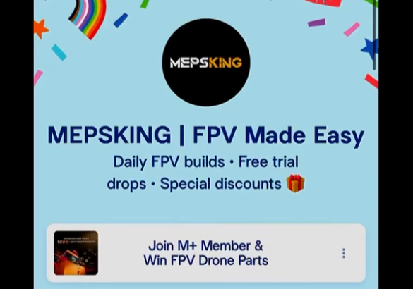 Join MEPSKING Vine Voice — Real FPV Pilots Recommend It!