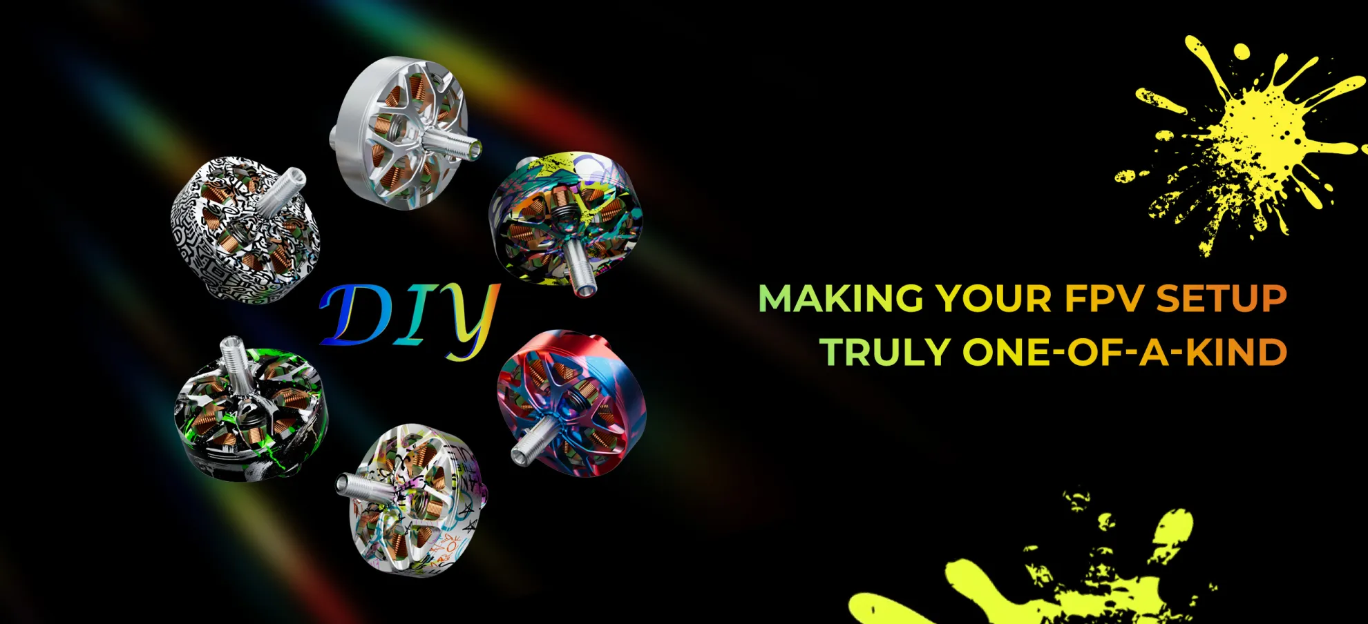 2806.5 FPV DIY Motor making your setup one of an kind