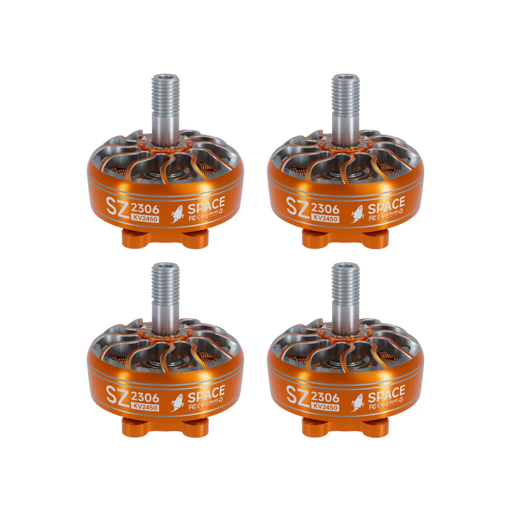 4pcs-sz2306-2450kv-fpv-brushless-motors-orange