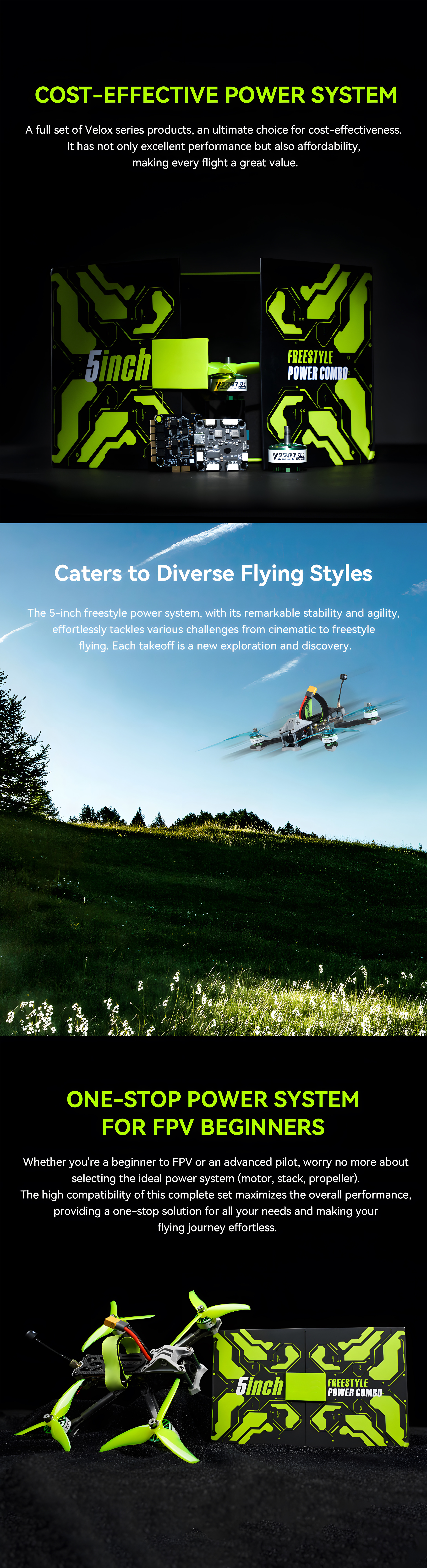 T-Motor Velox V3 Power Stack