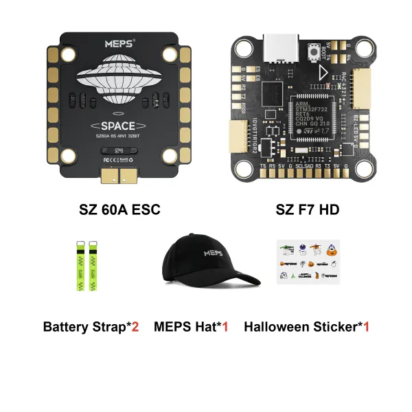 SZ60A 6S 4IN1 ESC & F7 HD Flight Controller FPV Bundle