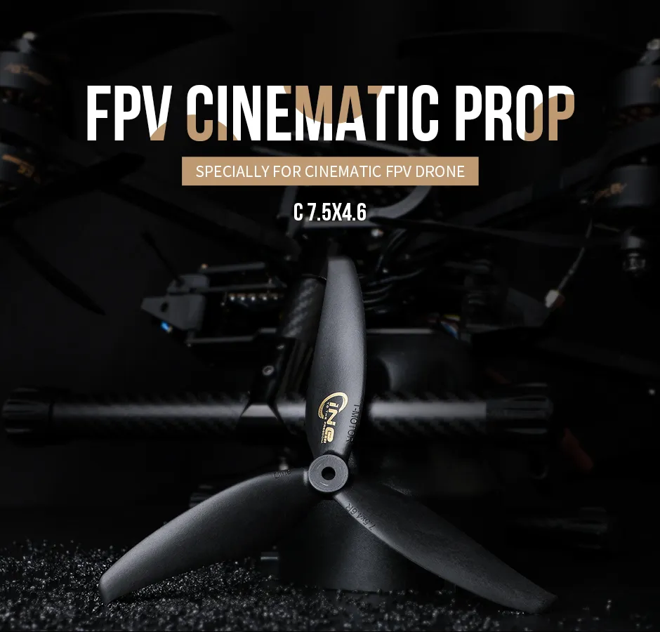 How TMotor C7.5x4.6 Cinematic Propeller looks like