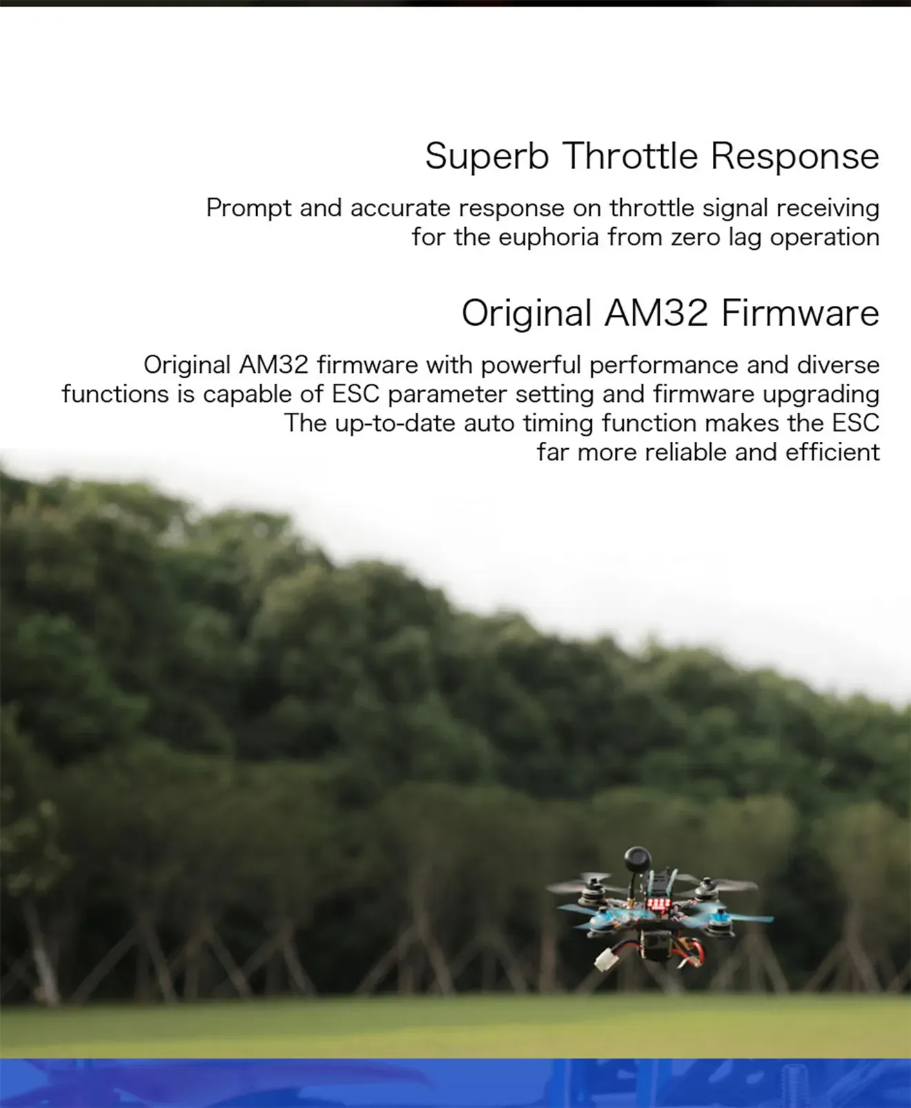 F35A 3 6S AM32 ESC For FPV Drones