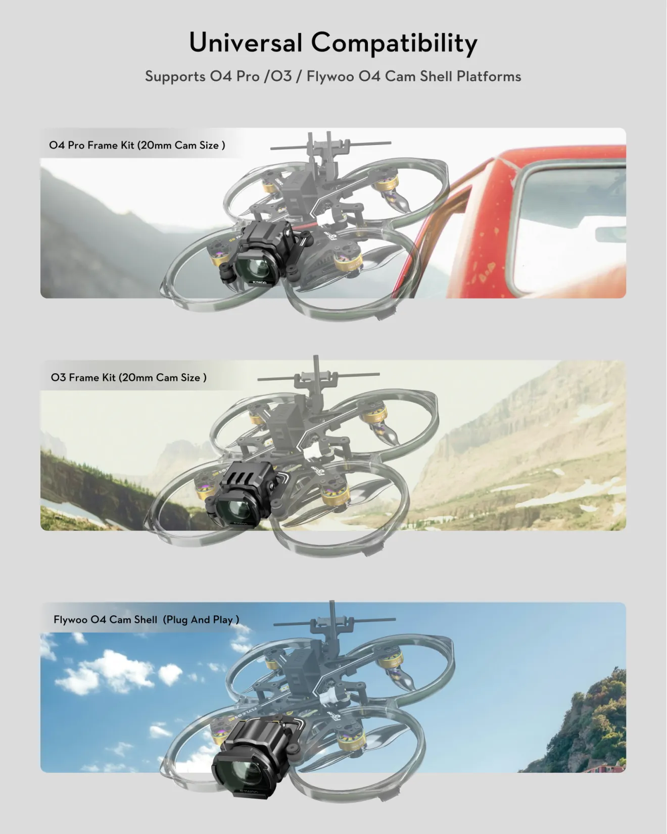 Flywoo DJI O4 Lite Wide Angle Lens
