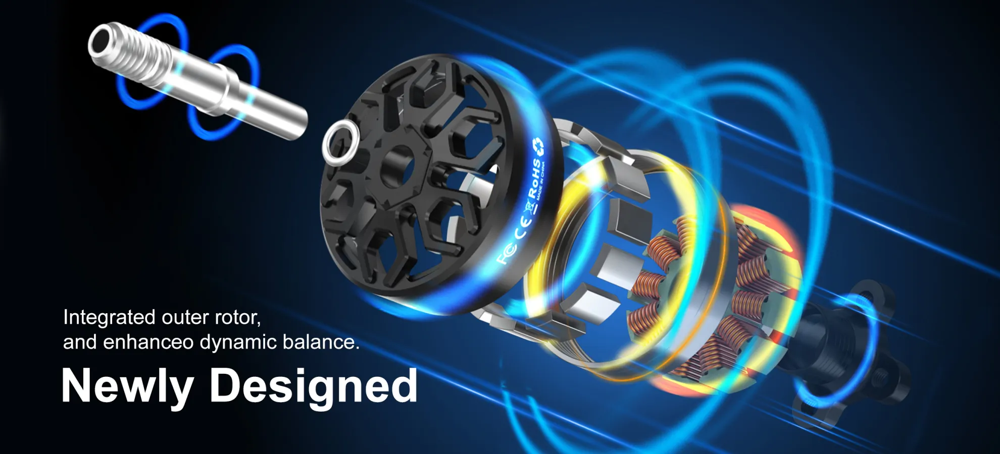 SpeedyBee 2306.5 newly designed