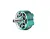 T Motor xmas 2207.5 motor green front side