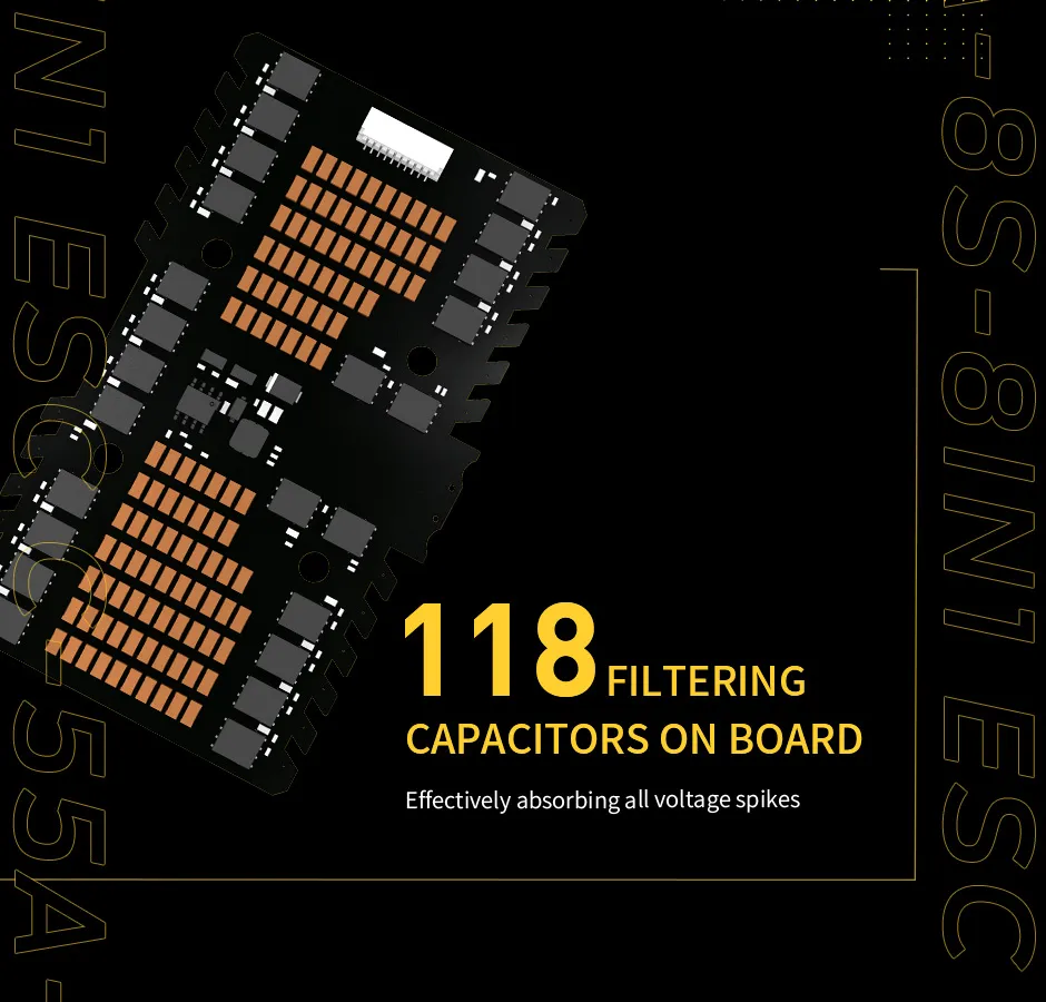 TMOTOR CINE55A 8S 8IN1 32BIT'S BOARD