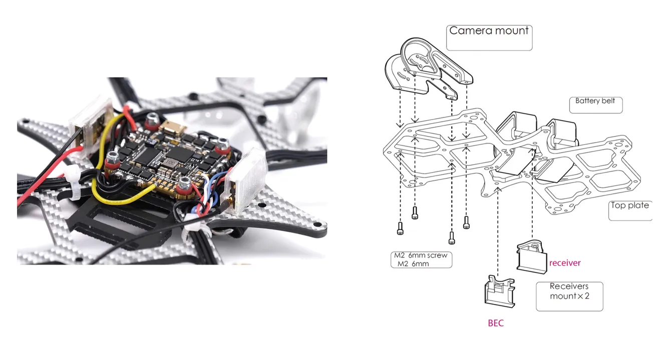 AstroRC Starloop 35 frame configuration