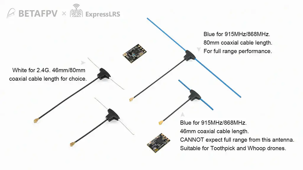 BETAFPV Dipole T Antenna Specification