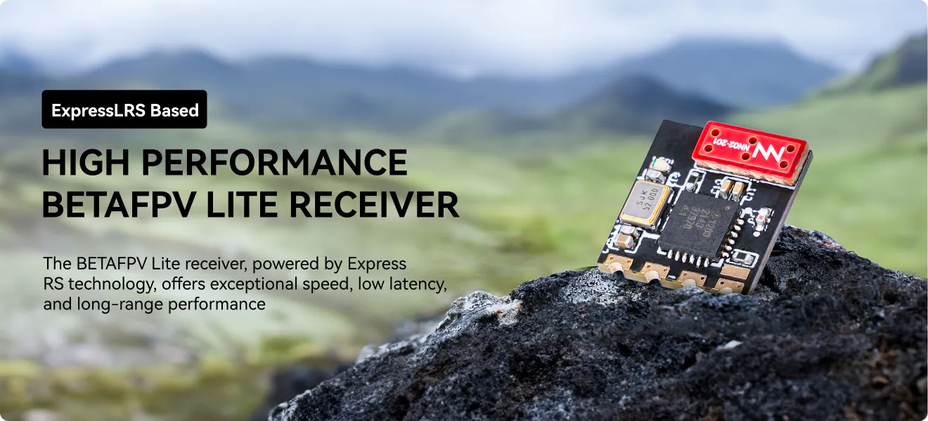 betafpv expresslrs lite receiver with high performance p