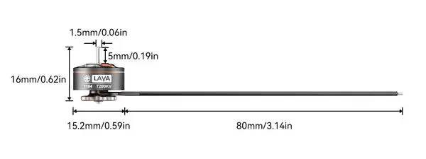 betafpv lava series 1104