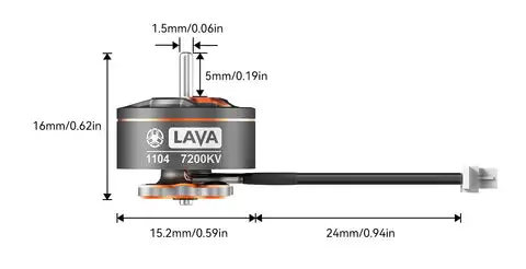 betafpv lava series 1104