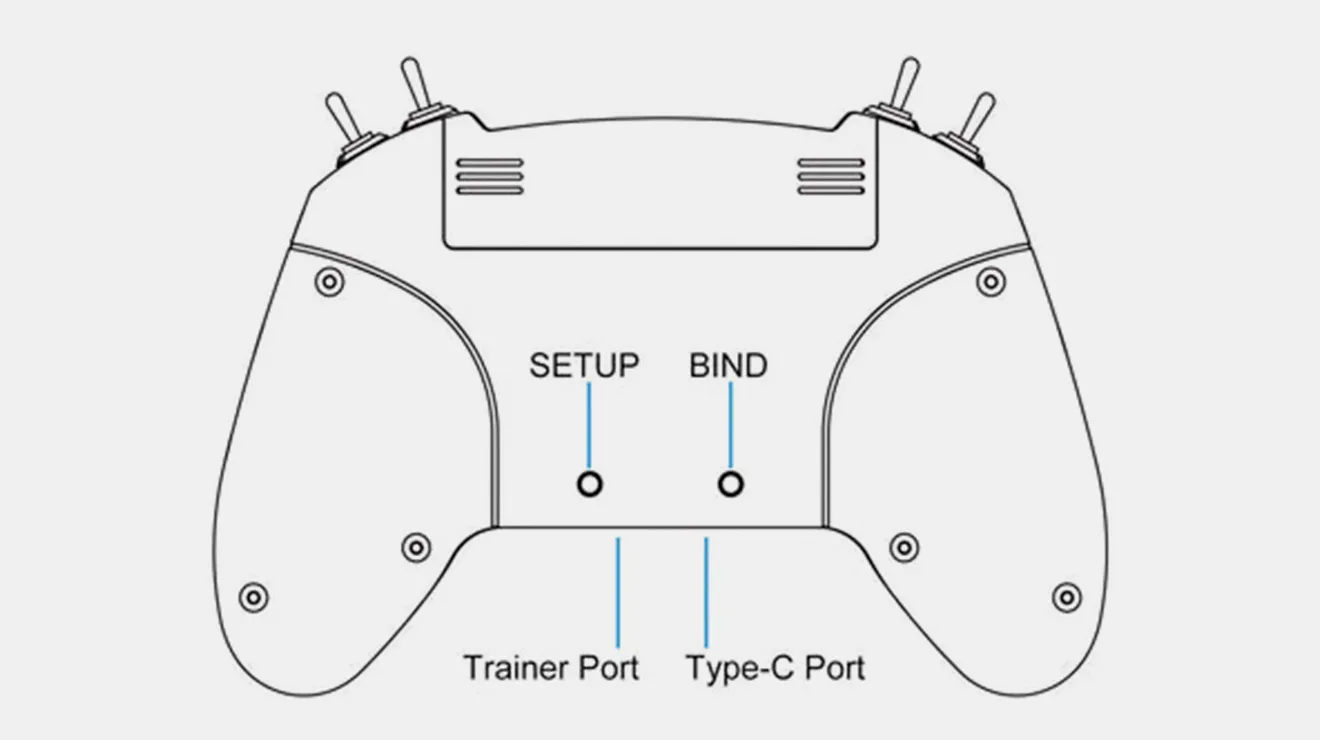 Betafpv Literadio 2 Se Radio Transmitter Back Key