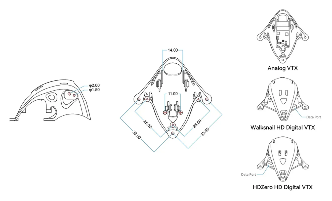 BETAFPV micro canopy sizes