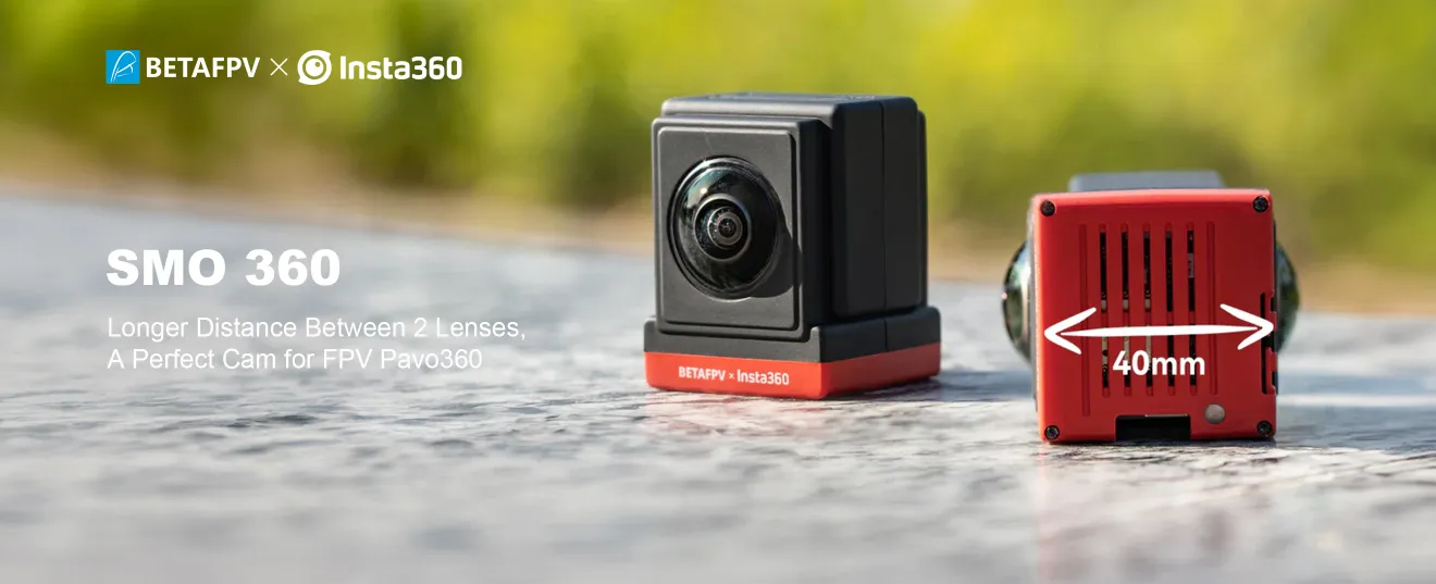 BetaFPV SMO 360 camera longer distance