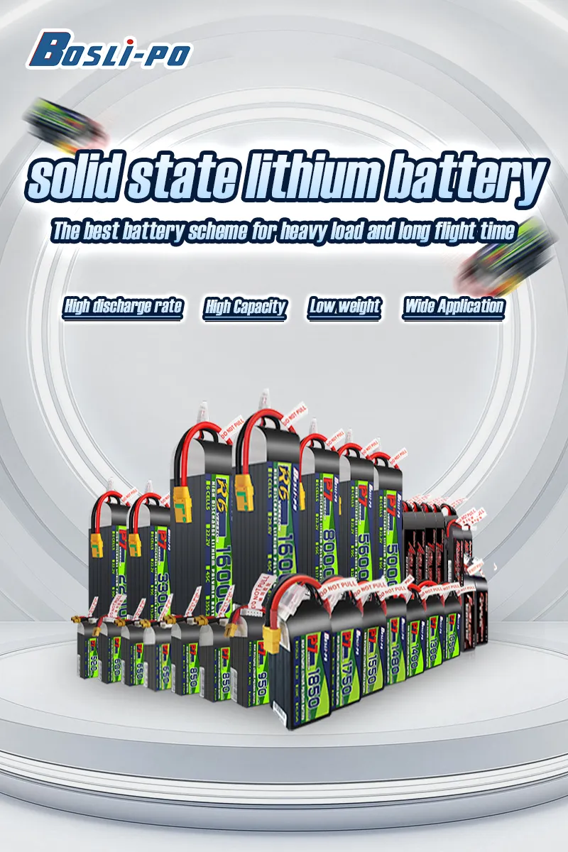 Boslipo P7 Version FPV Battery List