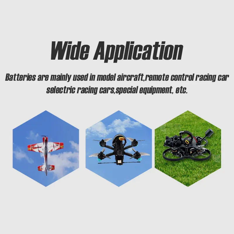 Boslipo P7 Version FPV Battery Wide Application