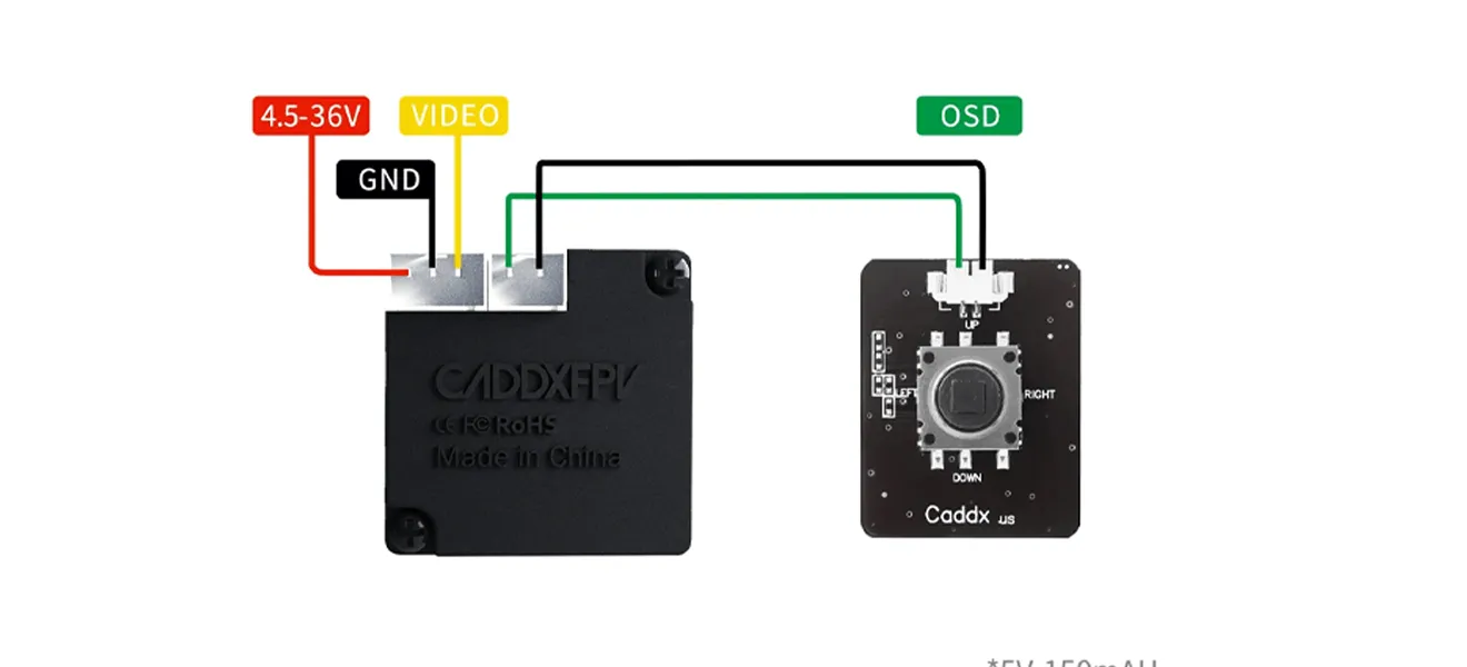 Caddx Ratel 2 Micro Camera form