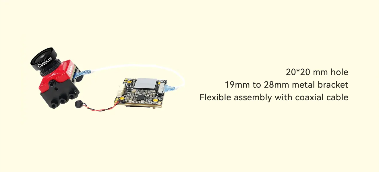 Caddx Turtle V2 1080p 60fps Mini HD FPV Camera
