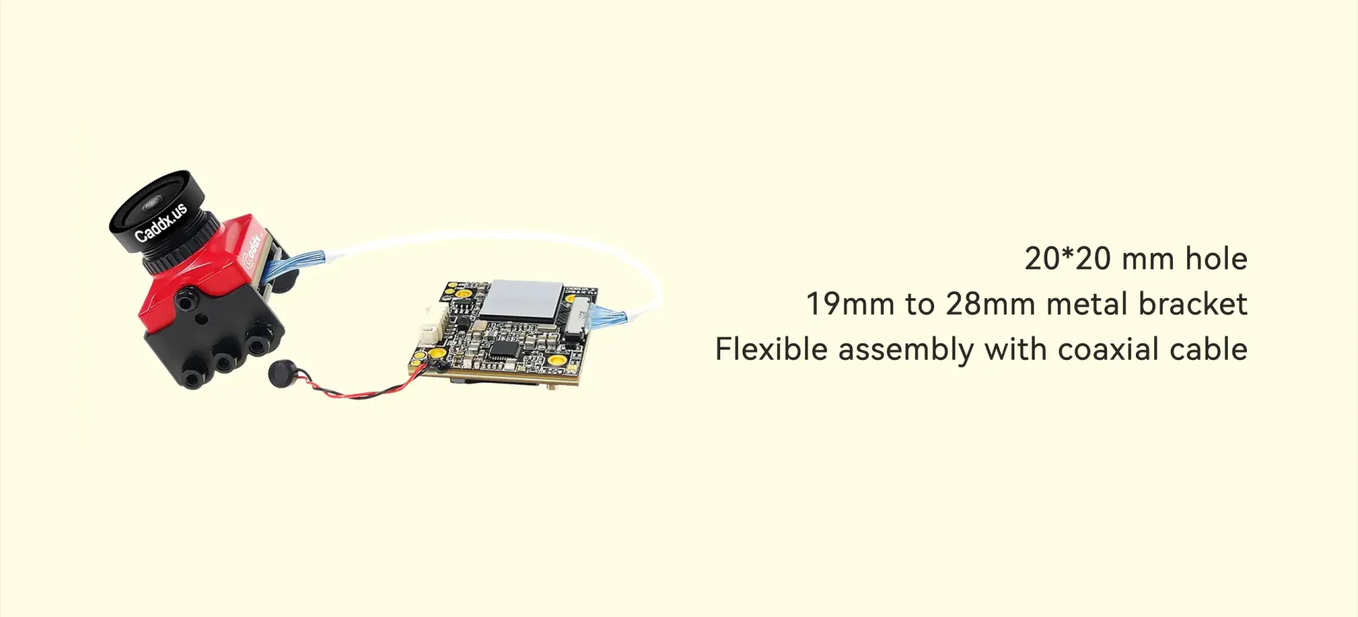 Caddx Turtle V2 1080p 60fps Mini HD FPV Camera