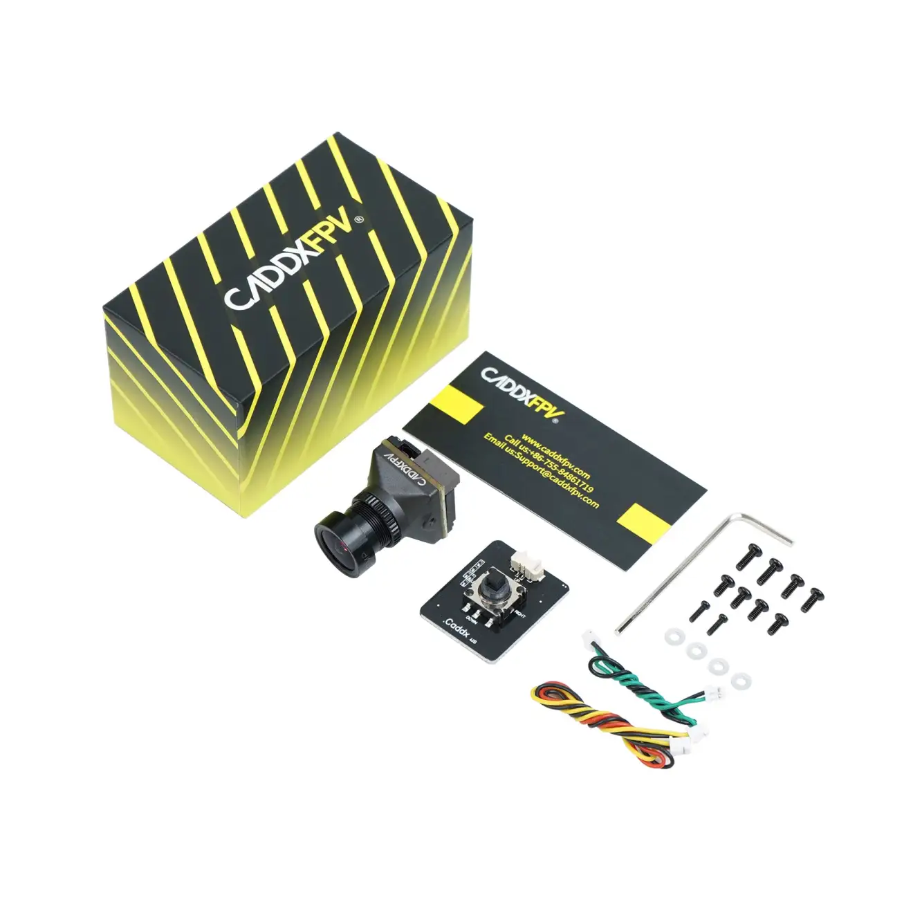 caddxfpv ratel pro analog camera package