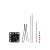 Radiomaster DBR4 Dual Band Xross Gemini ExpressLRS Empfänger Flat Kit mit Leitung