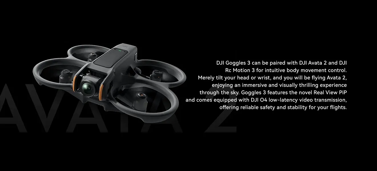 dji goggles 3 fpv view