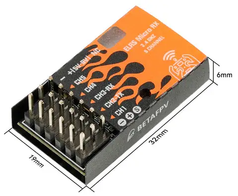 elrs micro receiver size