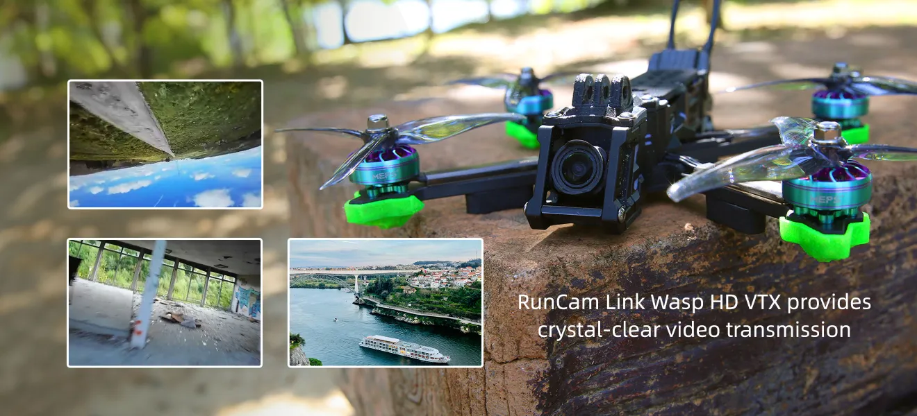 Evoque F5 V2 Drone Kit With RunCam Link Wasp HD VTX