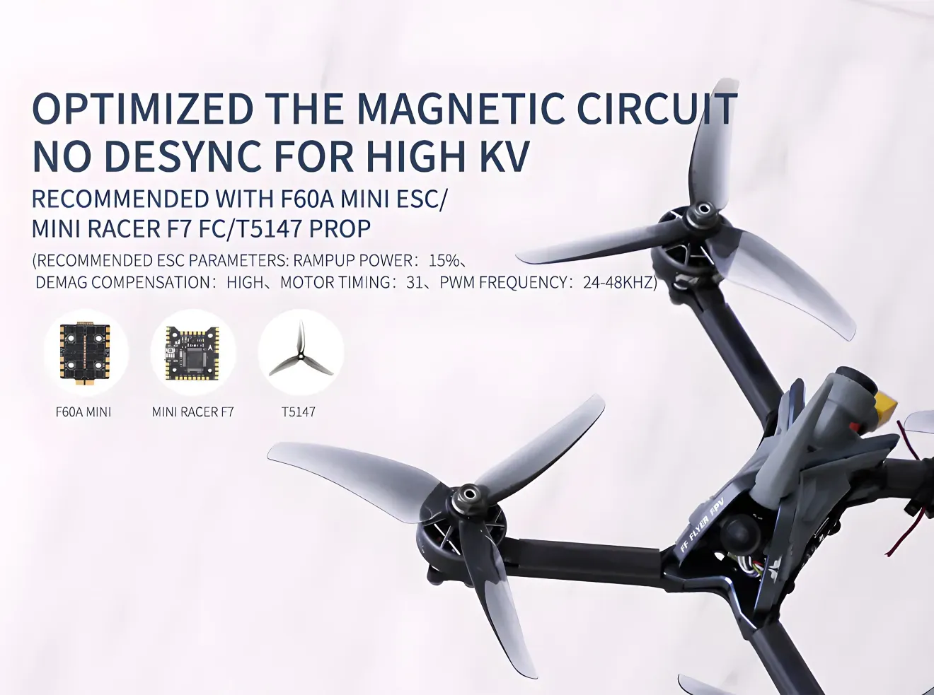 f40 pro fpv brushless drone motor