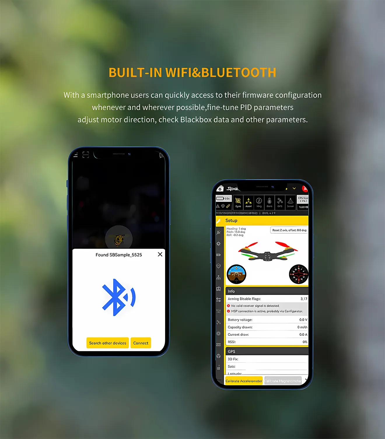 f7 pro flight controller wifi bluetooth for fpv drones